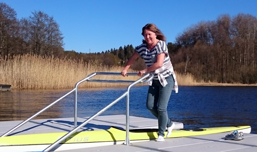 Tillgänglighetsanpassad utrustning kanot kajak